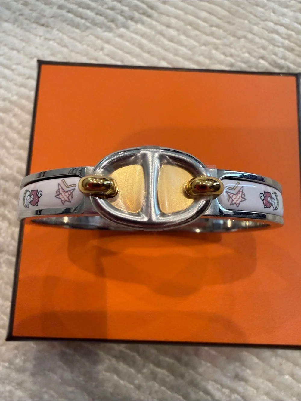 Hermes mini Clic Chaine d’Ancre Bracelet